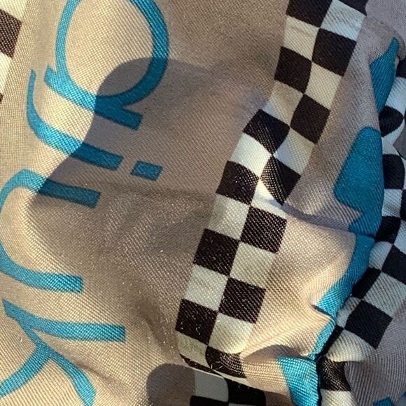 HARAJUKU LOVERS Gwen StefaniLARGE PURSE turquoise beige crossbody+ purse - Picture 15 of 15